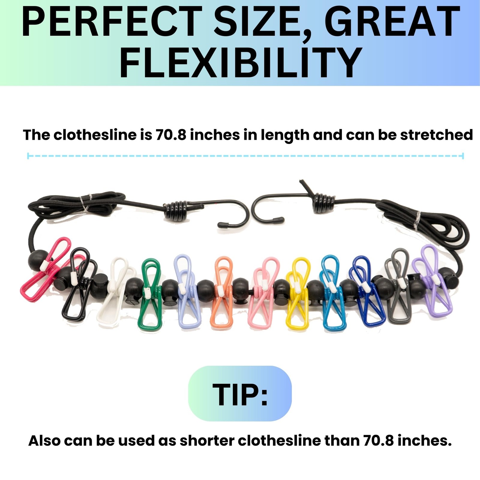 Magnetic Clothesline for Cruise Ship Cabin Approved Strong Rubber Coated Non...