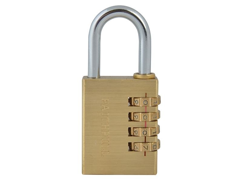 Faithfull - Cadenas à combinaison en laiton 38 mm