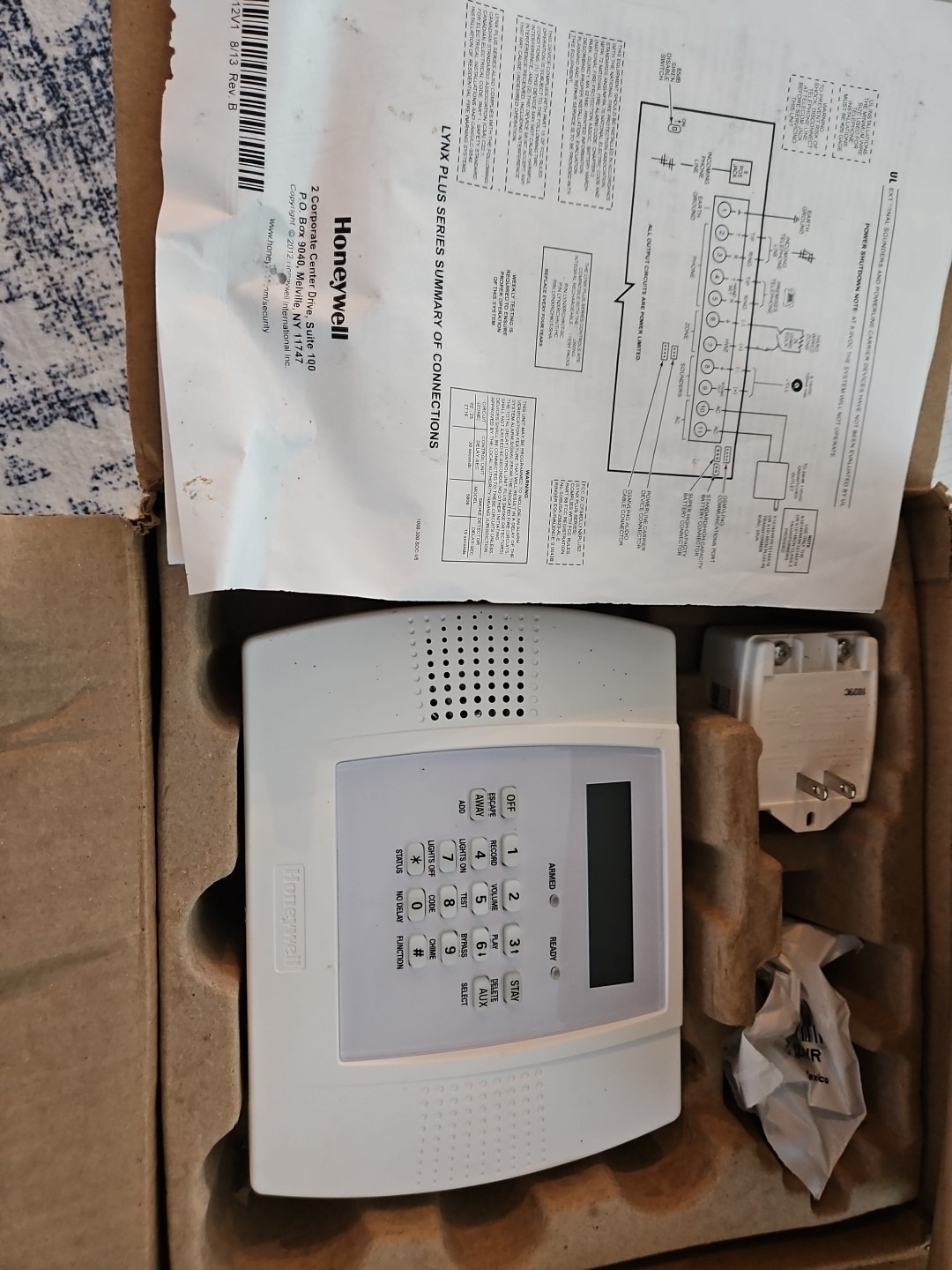 Honeywell Lynx Plus Series Home Security System