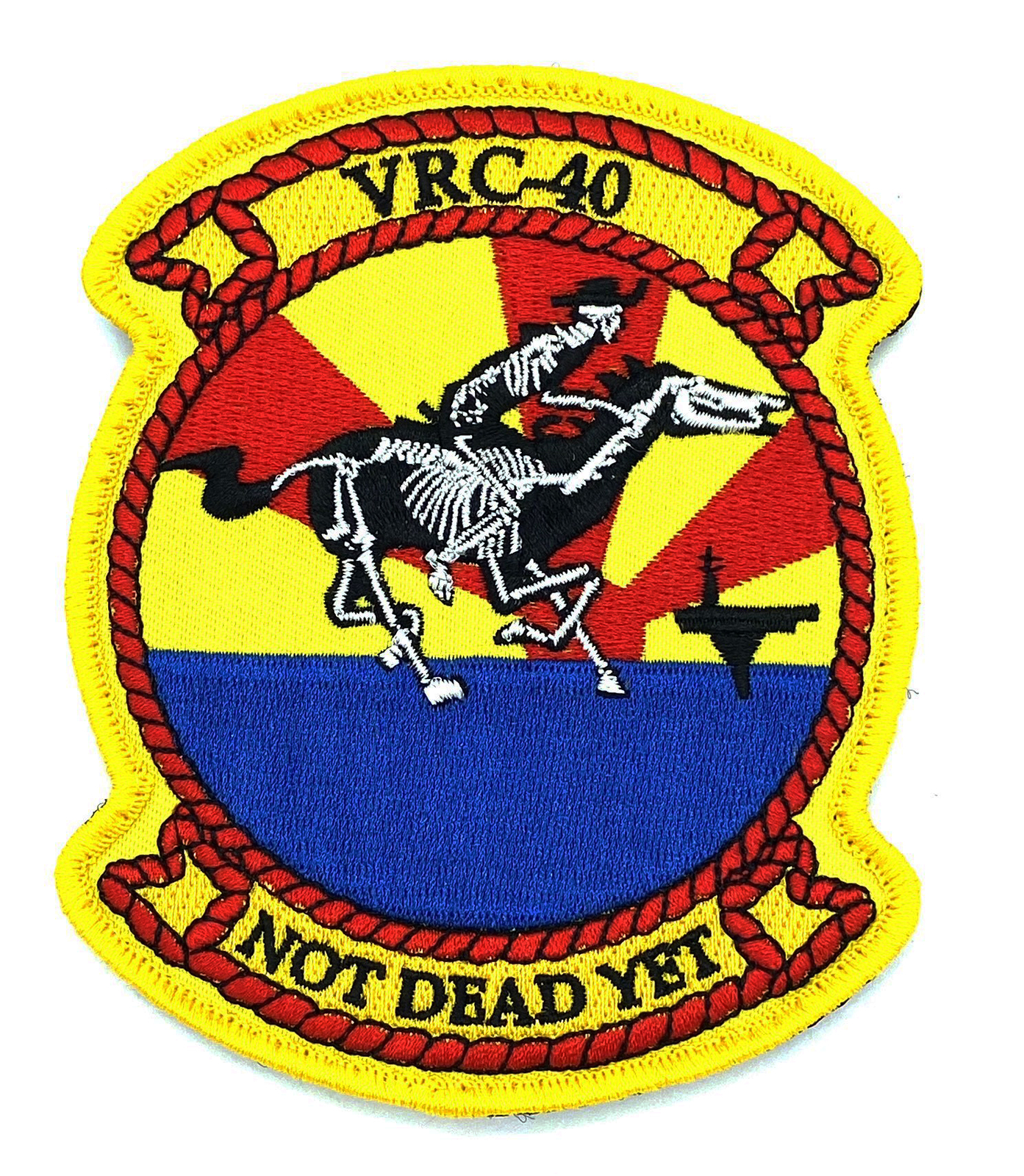 VRC-40 Rawhides Not Dead Yet Patch – With Hook and Loop, 4.75"