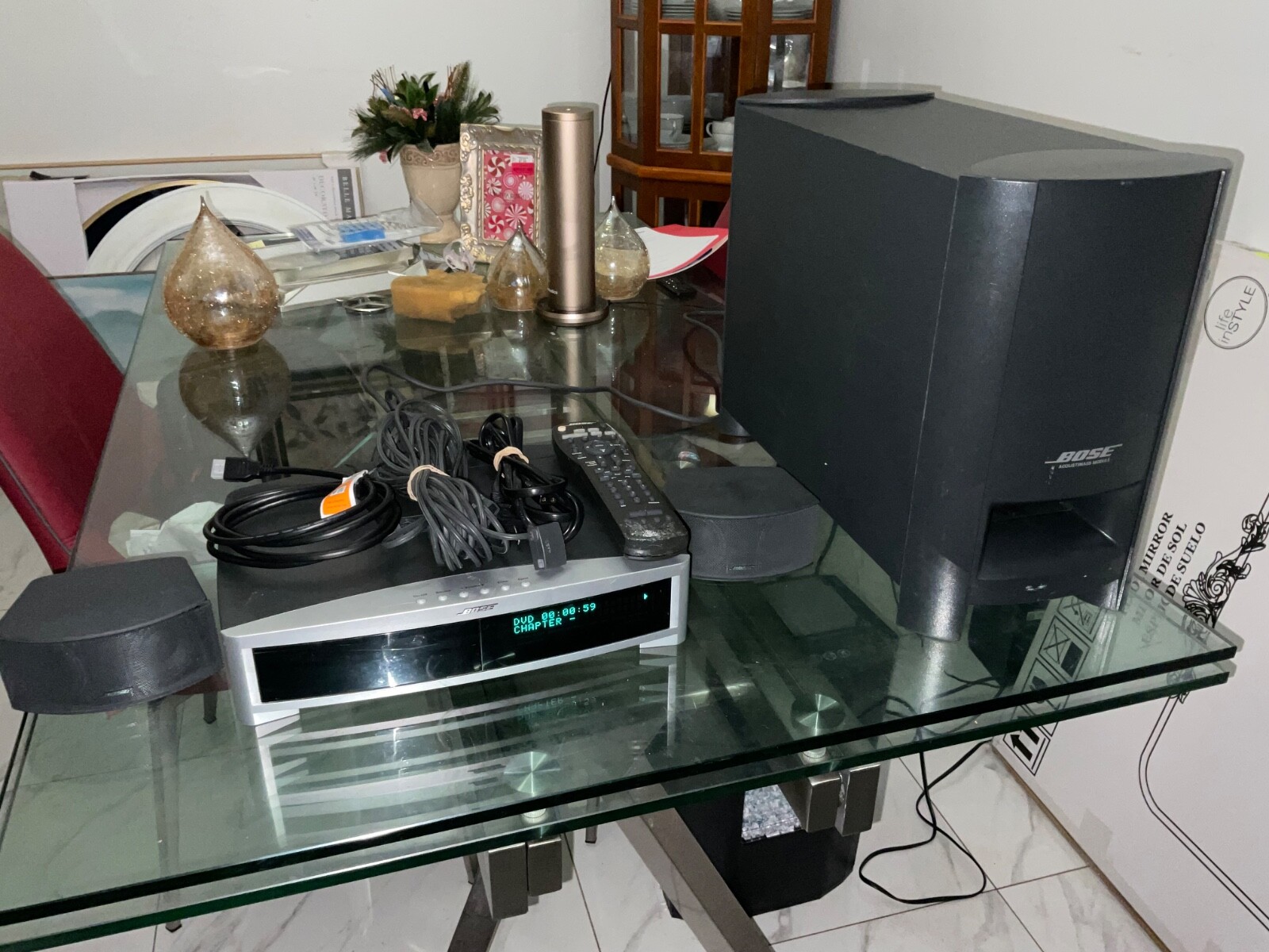 BOSE AV3-2-1 Series III DVD/CD Media Center W Powered Speaker System Tested