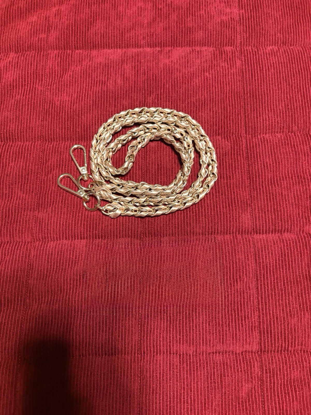 Pom Pom London Bronze Weave Strap