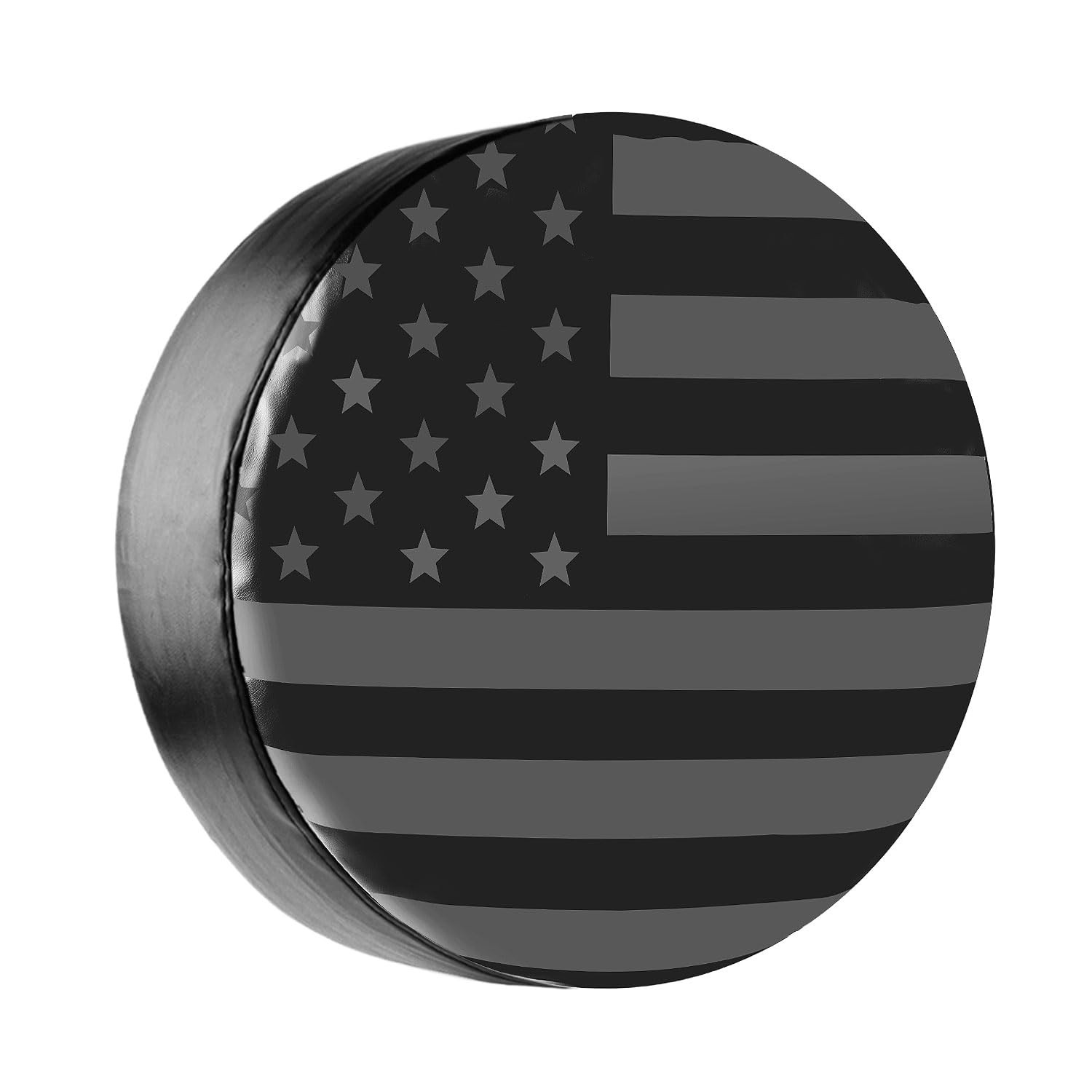AmFor National Flag Spare Tire Cover, Universal 15 inch for Φ 28"-29"