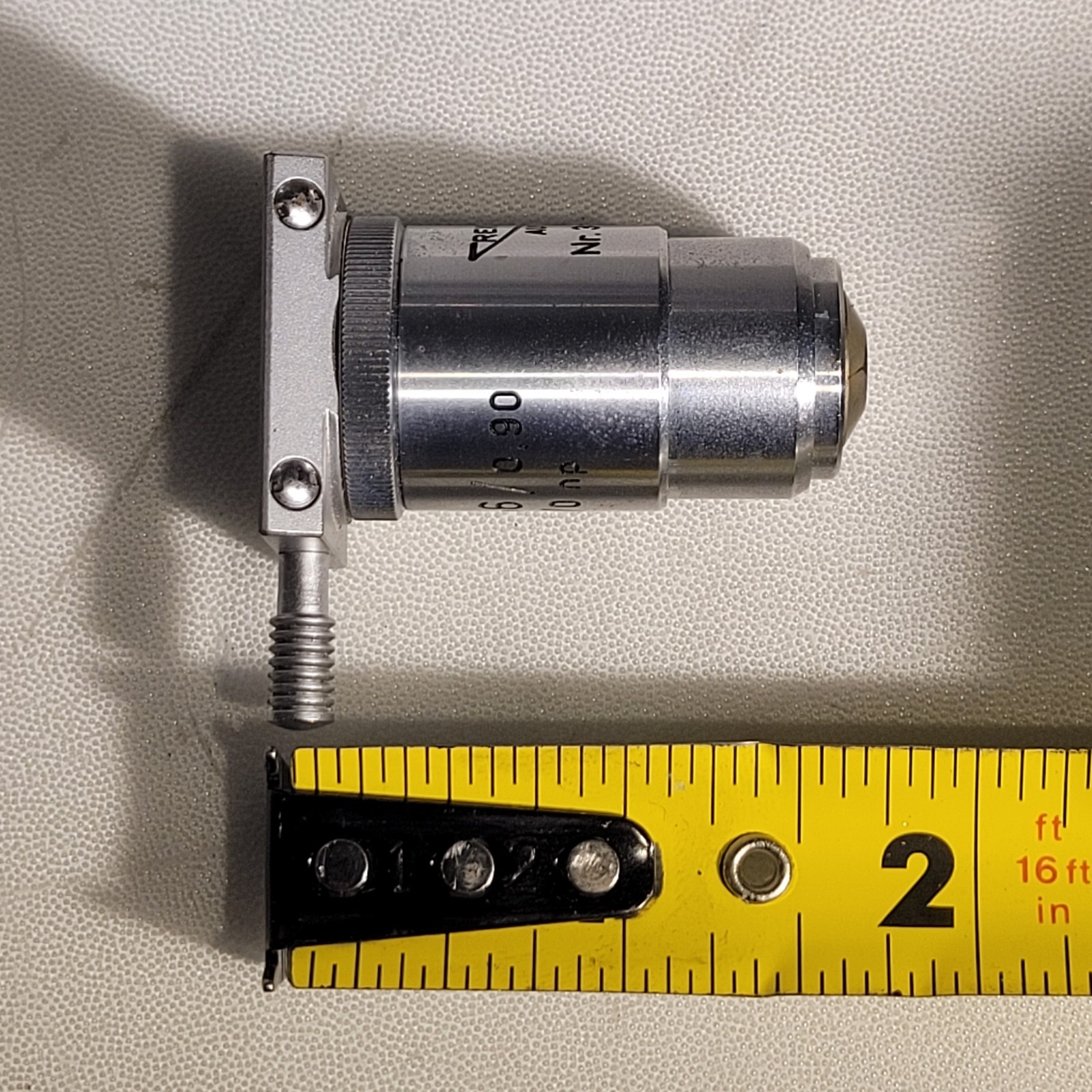 Reichert 360160 Fluor 56/0,90 190/0 np Microscope Objective Lens Screw Terminal
