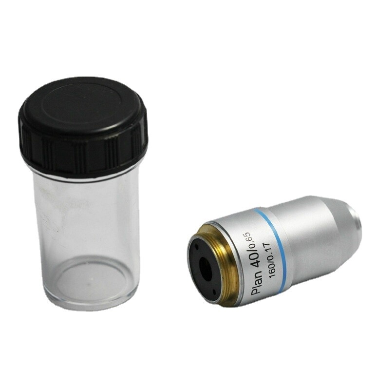 ProScope New DIN Plan Achromatic Microscope Objective Lens Sets 4X 10X 40X 100X
