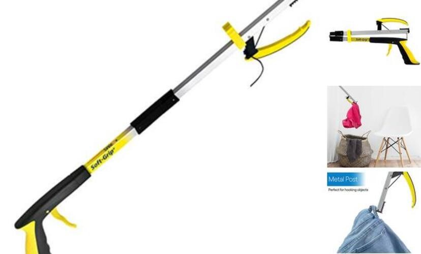 26 Inches Folding Grabber Reacher with Ergonomic Handle