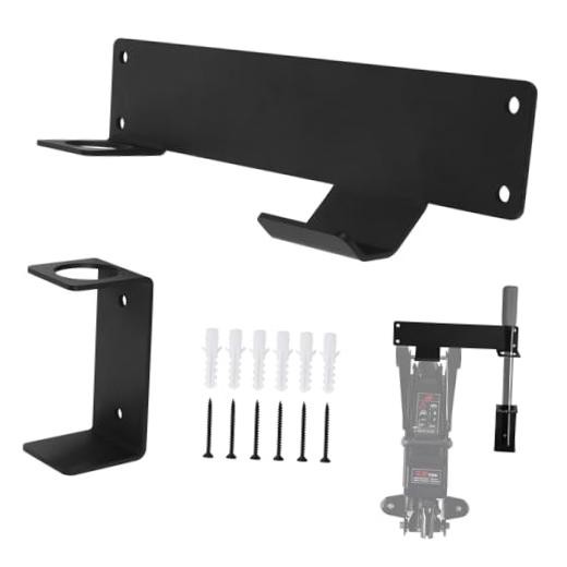 Floor Jack Wall Mount Bracket with Handle Holder Hydraulic Trolley Jack | Wall