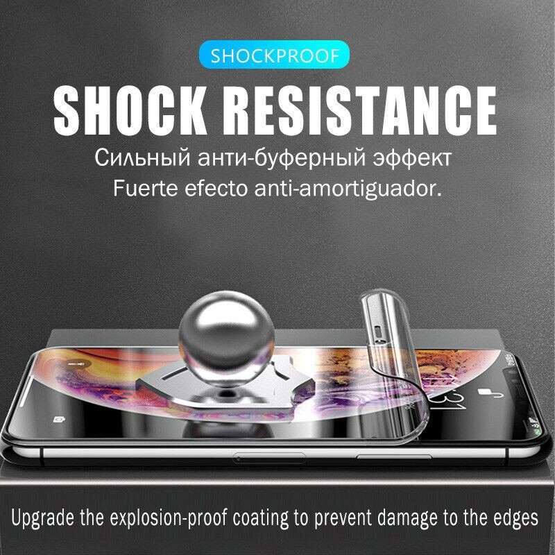 2 Pack HYDROGEL Screen Protector Premium Quality for Samsung Galaxy S9 Plus