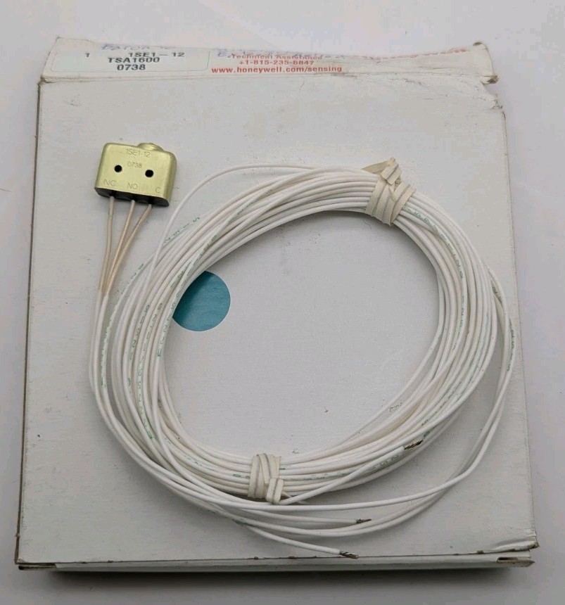 Honeywell 91929 Micro Switch 1SE1-12 - Baron  40 Tail Stock Extend Retract NOS