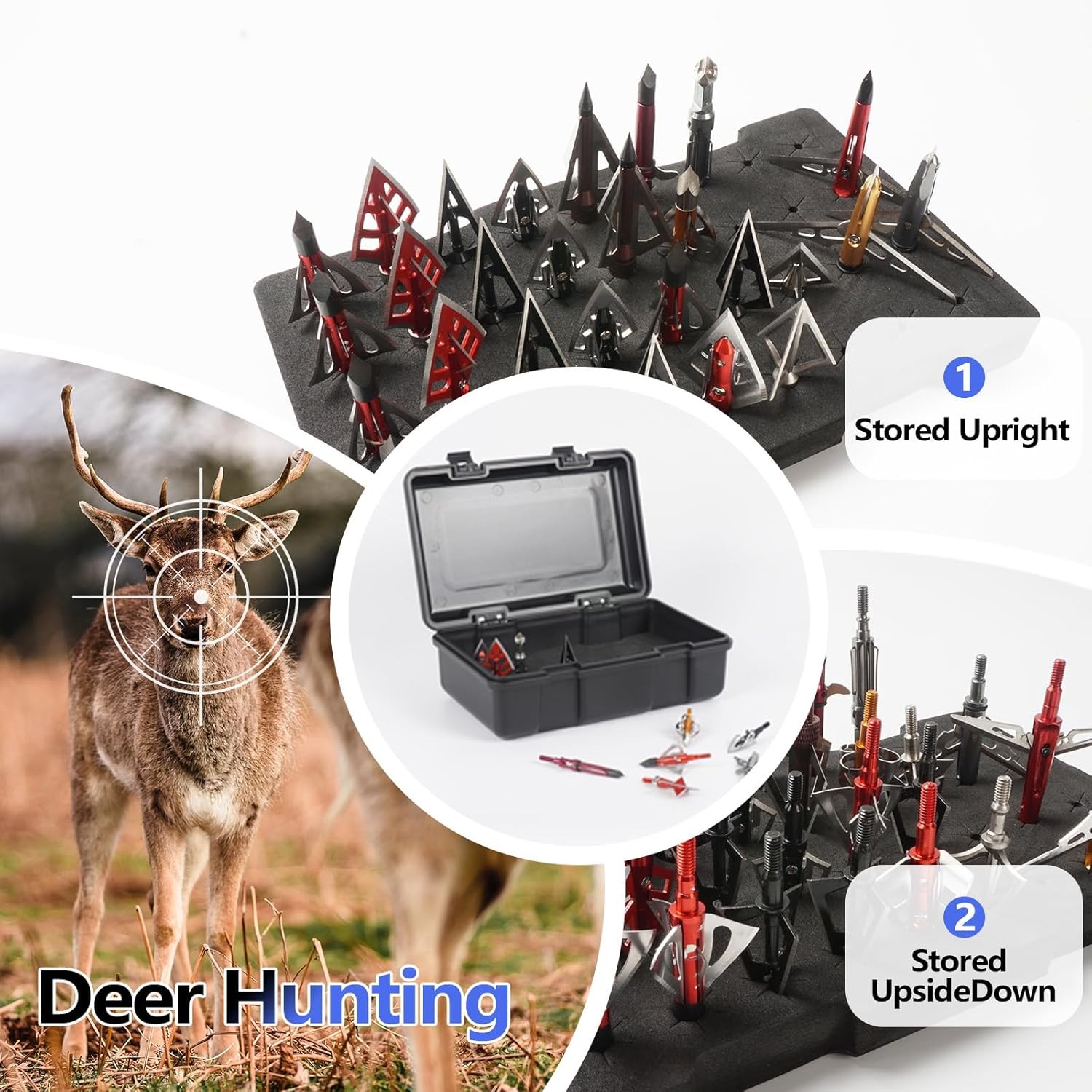 Broadhead Storage Case for Bow