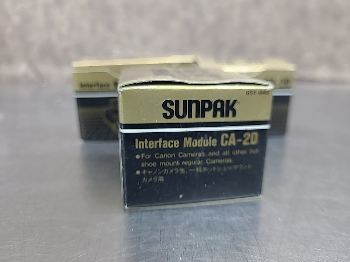 4 PCS Sunpak CA-2D Interface Module for Canon 651-040