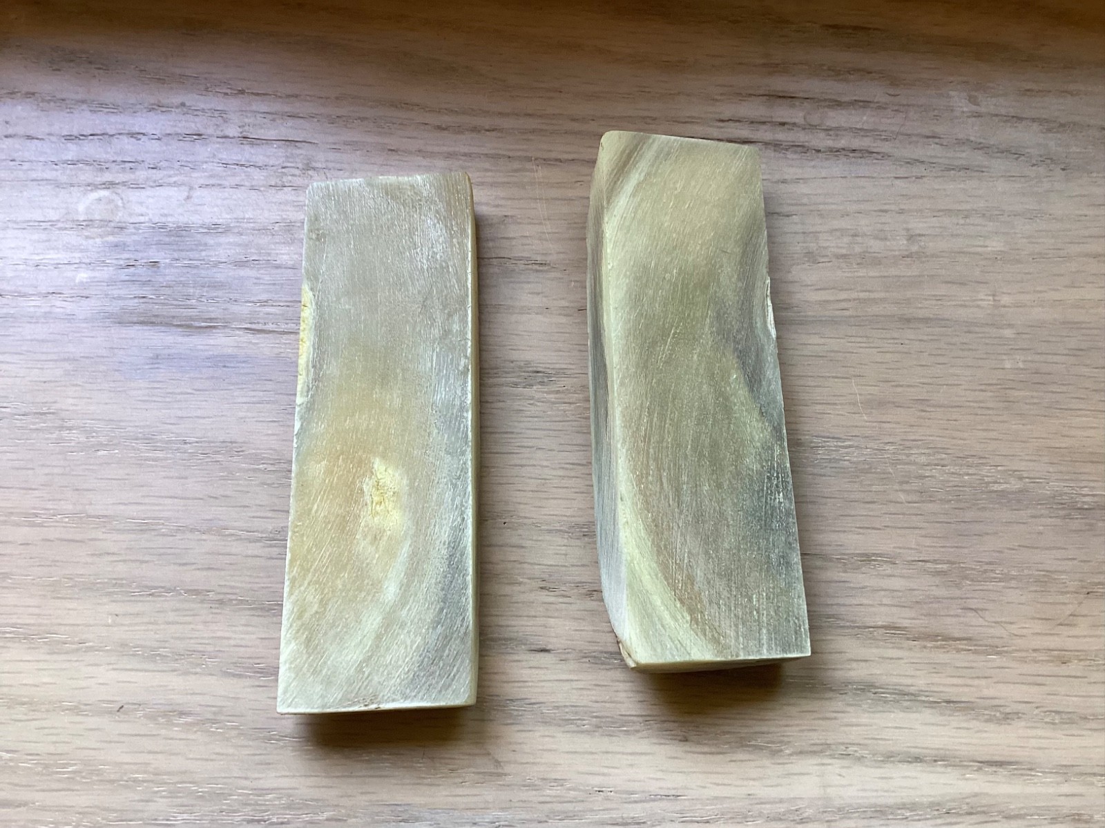 Sheep Horn slabs for knife making