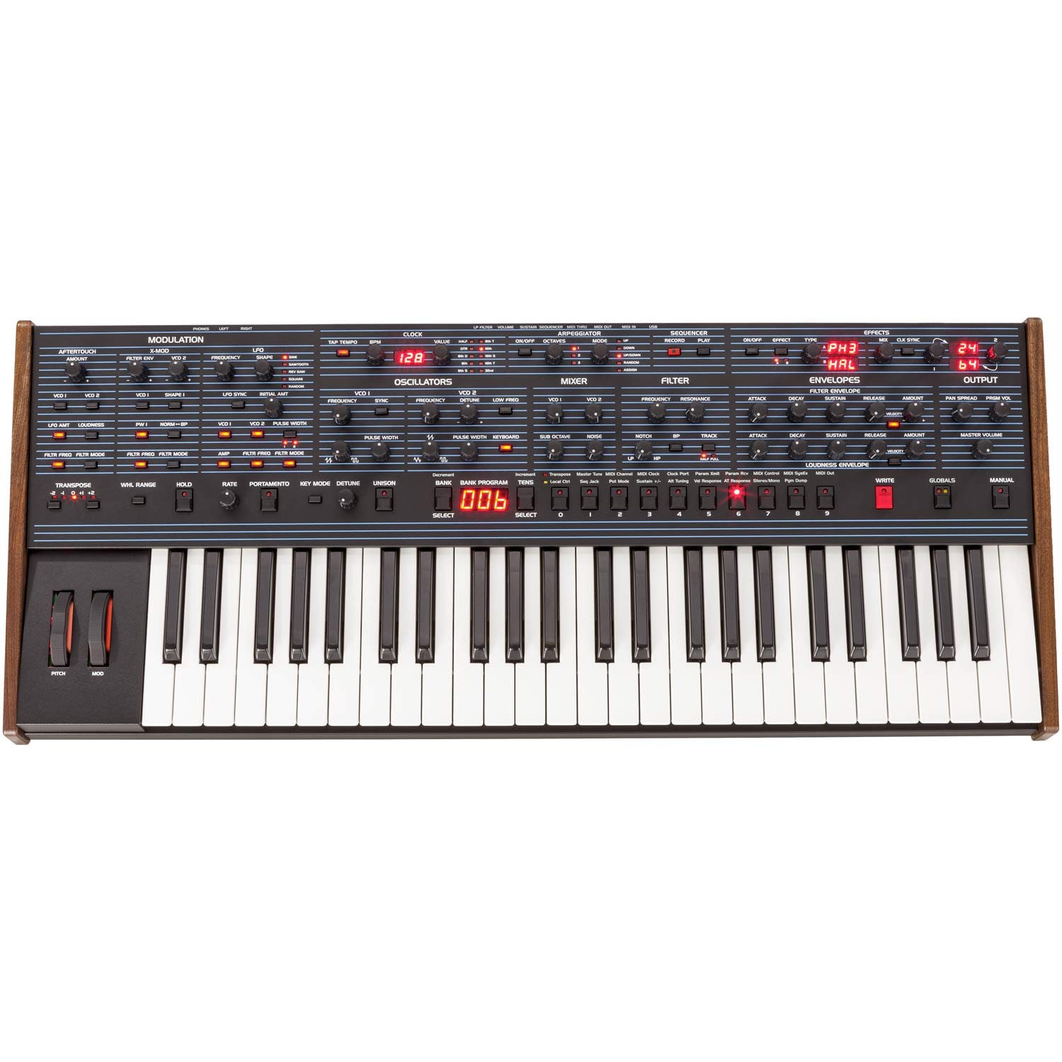 Sequential OB-6 Analog Synthesizer (Demo Deal)