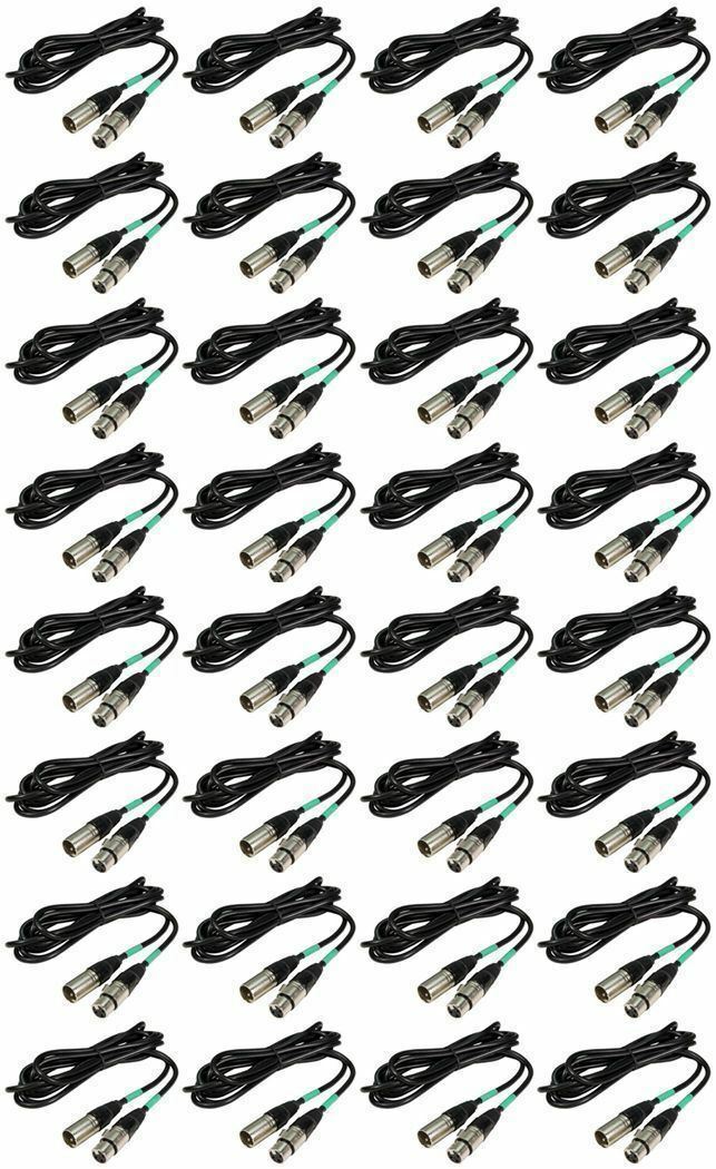 32 Chauvet DMX3P5FT 5 FT Male To Female 3 Pin DMX Cables DMX3P5FT