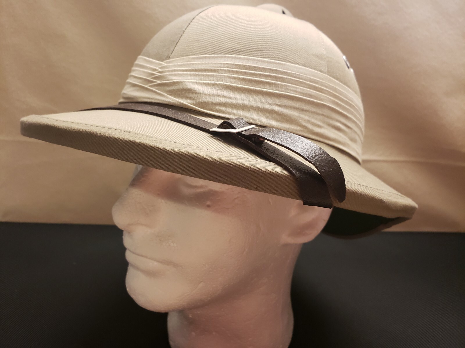 Safari hat helmet African style new distressed