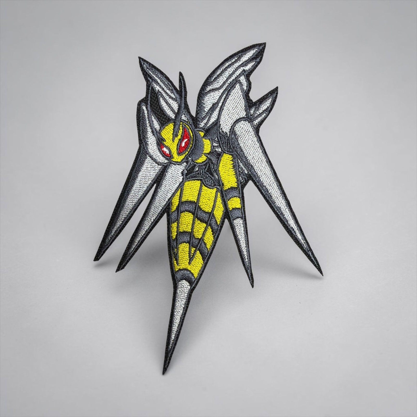 Mega Bee Drill Pokemon Embroidery Patch 5" X 3.54"