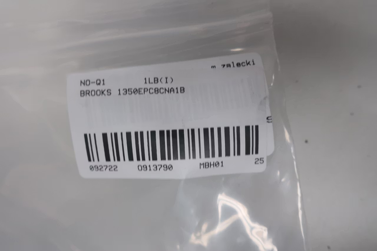 Brooks 1350EPC8CNA1B Variable Area Flow Meter 5-85scfh 1/4in Npt