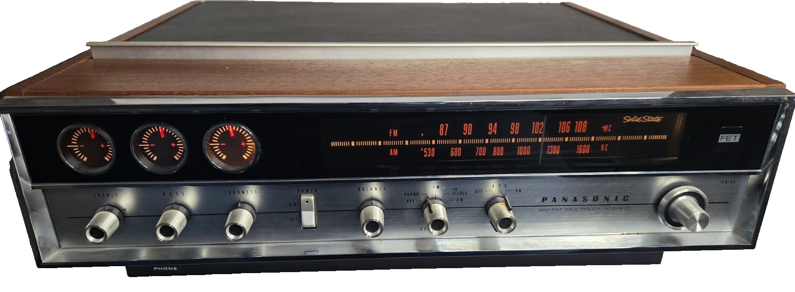 Panasonic SG-999D AM/FM Stereo w/Concealed Turntable System  2 Speakers - 1 Work