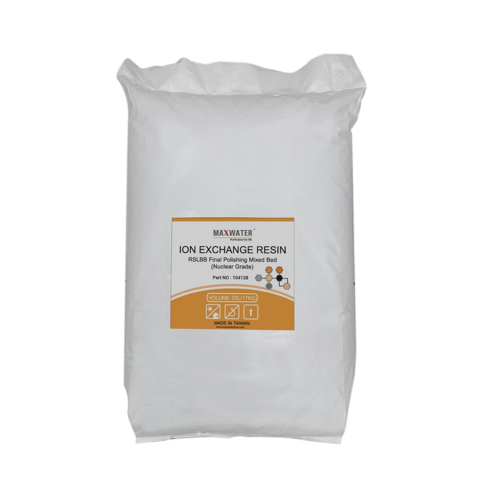 25L Mixed Bed DI RESIN Deionization Aquarium Window Car anti water spot 0.89CuFt