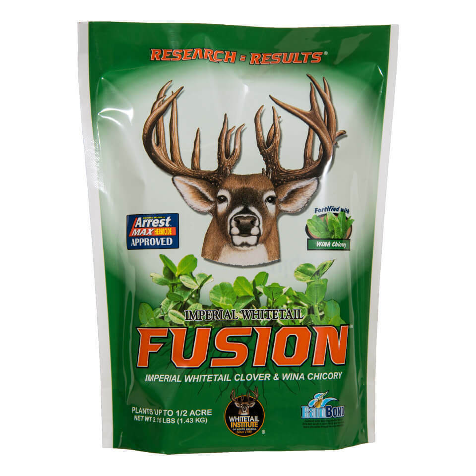 Imperial Whitetail Fusion Whitetail Institute Deer Plot Seed Food Plot Mix NEW