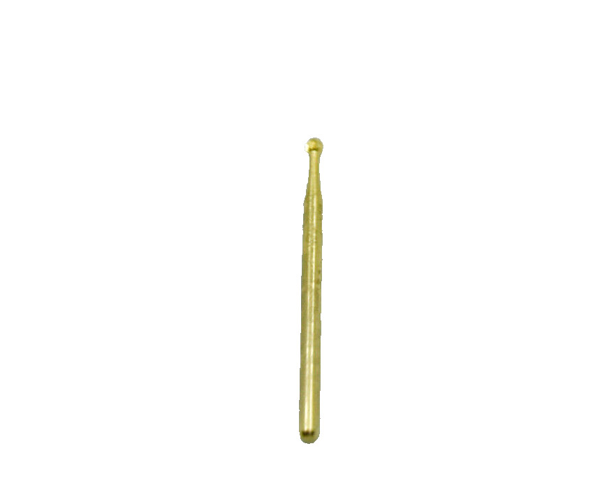 Startool Acrylic Nail Drill 3/32" Ball Cuticle Cleaner Gold *( Single )