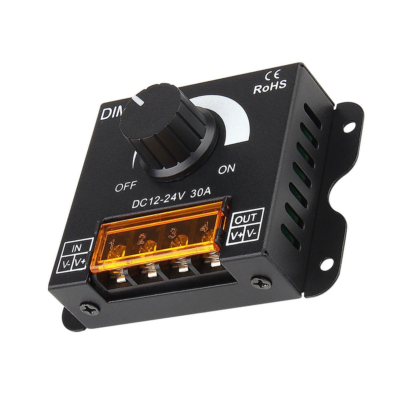 1 Pc Dimming Controller Knob ON/Off Switch Accessories For LED Light Strip