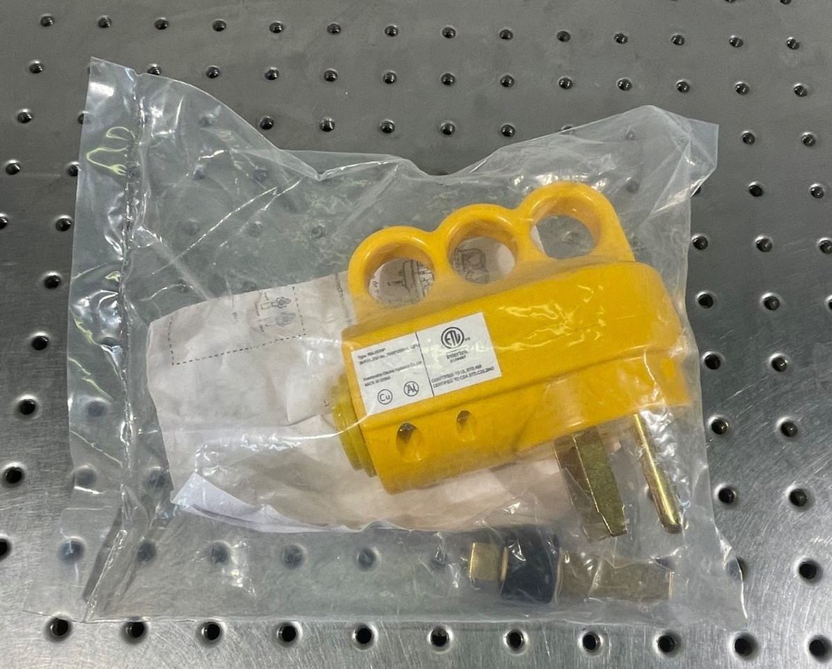50 Amp Male Welder NEMA 6-50P Plug Welder, Dryer, Electric Car