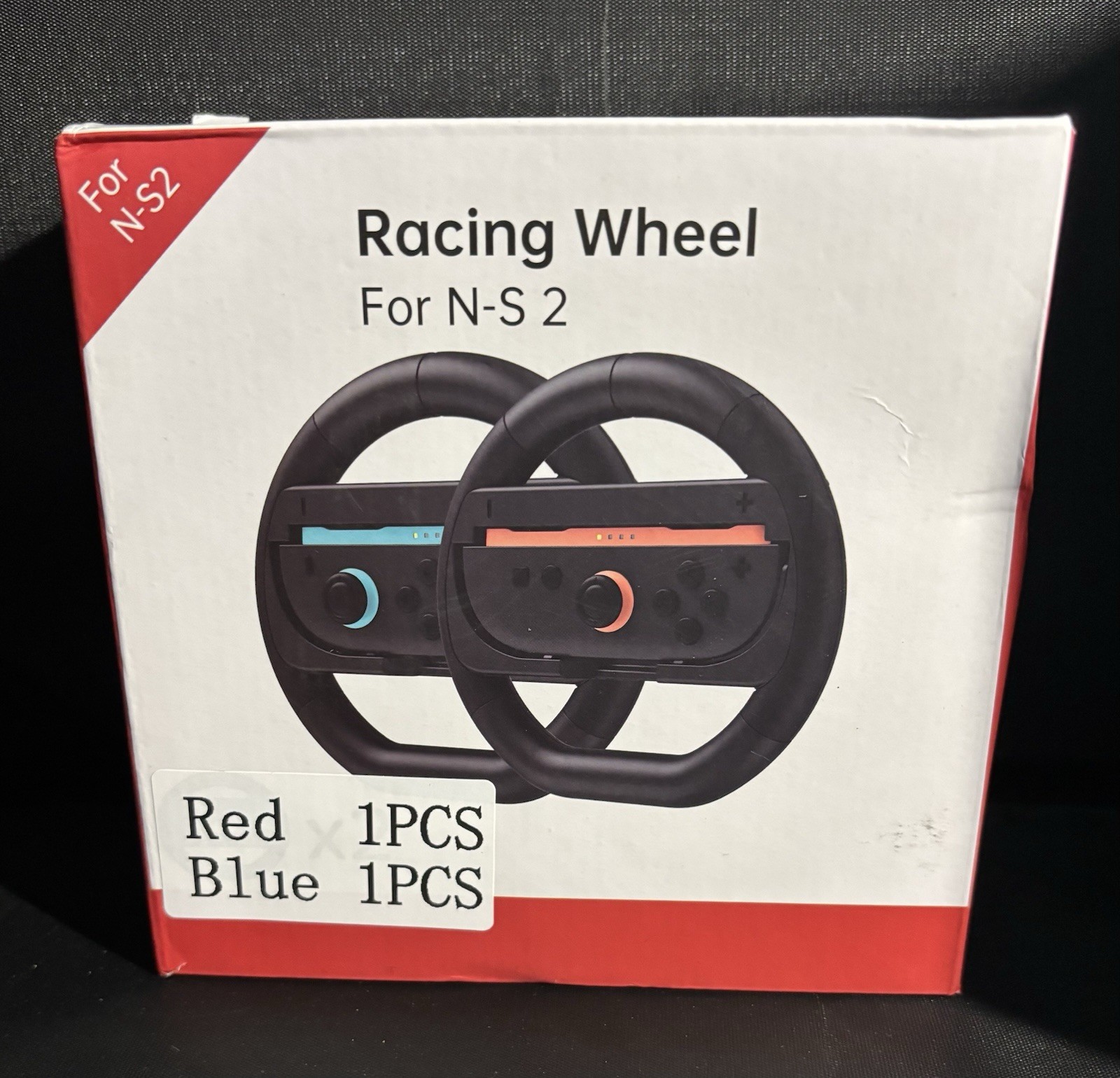For Switch 2 - Mixed Bundle - Joy-Con Charging Dock + Cable and 2 Racing Wheels