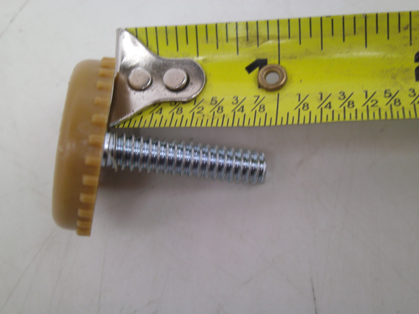 12 Threaded Adjustable Chair Floor Glide FEET +INSERTS 1/4-20 x 1" x 1-1/8"