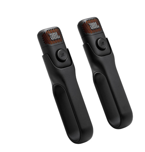JBL EasySing Mic Mini Duo Wireless Portable Dual Karaoke Microphone Set 2Pack AI