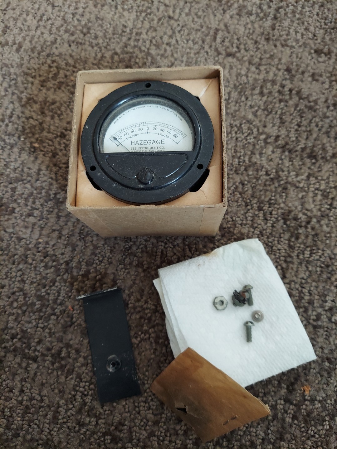 HAZEGAGE by ESS INSTRUMENT CO. Bergenfield, New Jersey