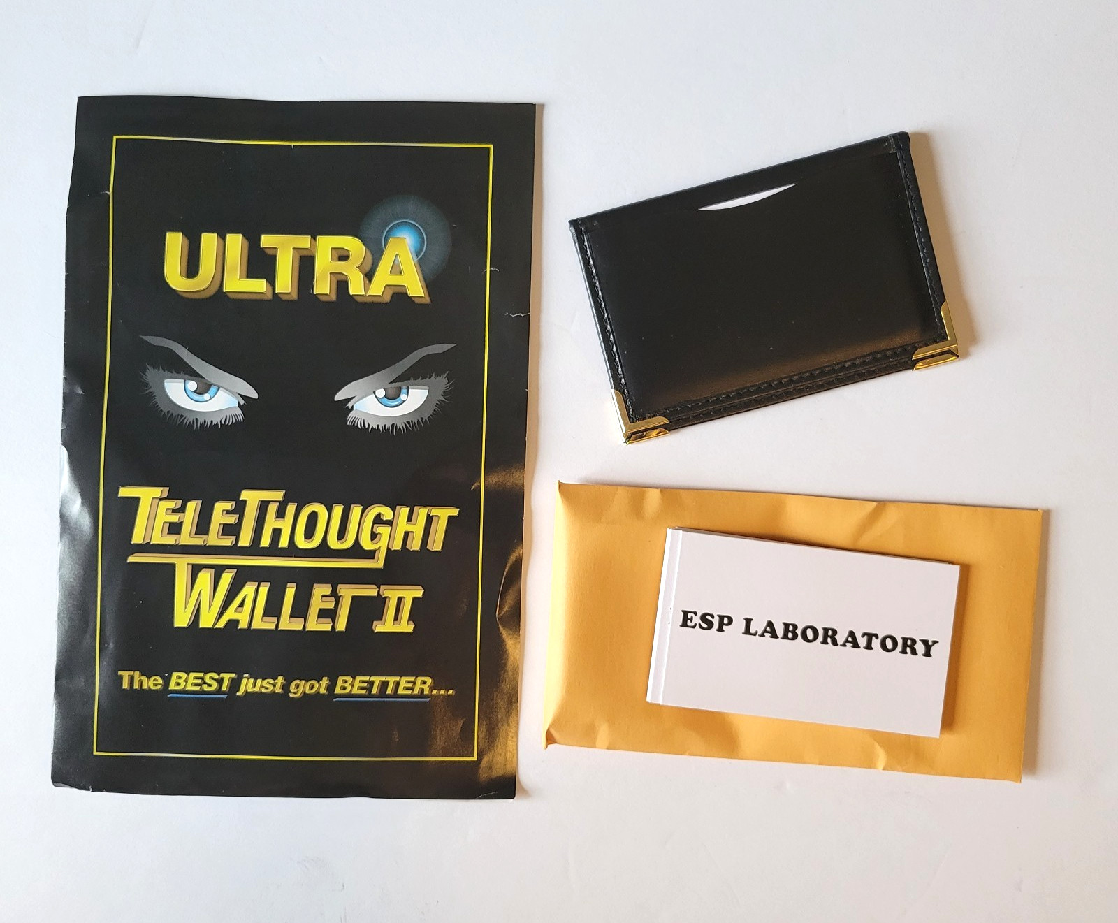 Telethought Wallet (VERSION 2) by Chris Kenworthey - Trick