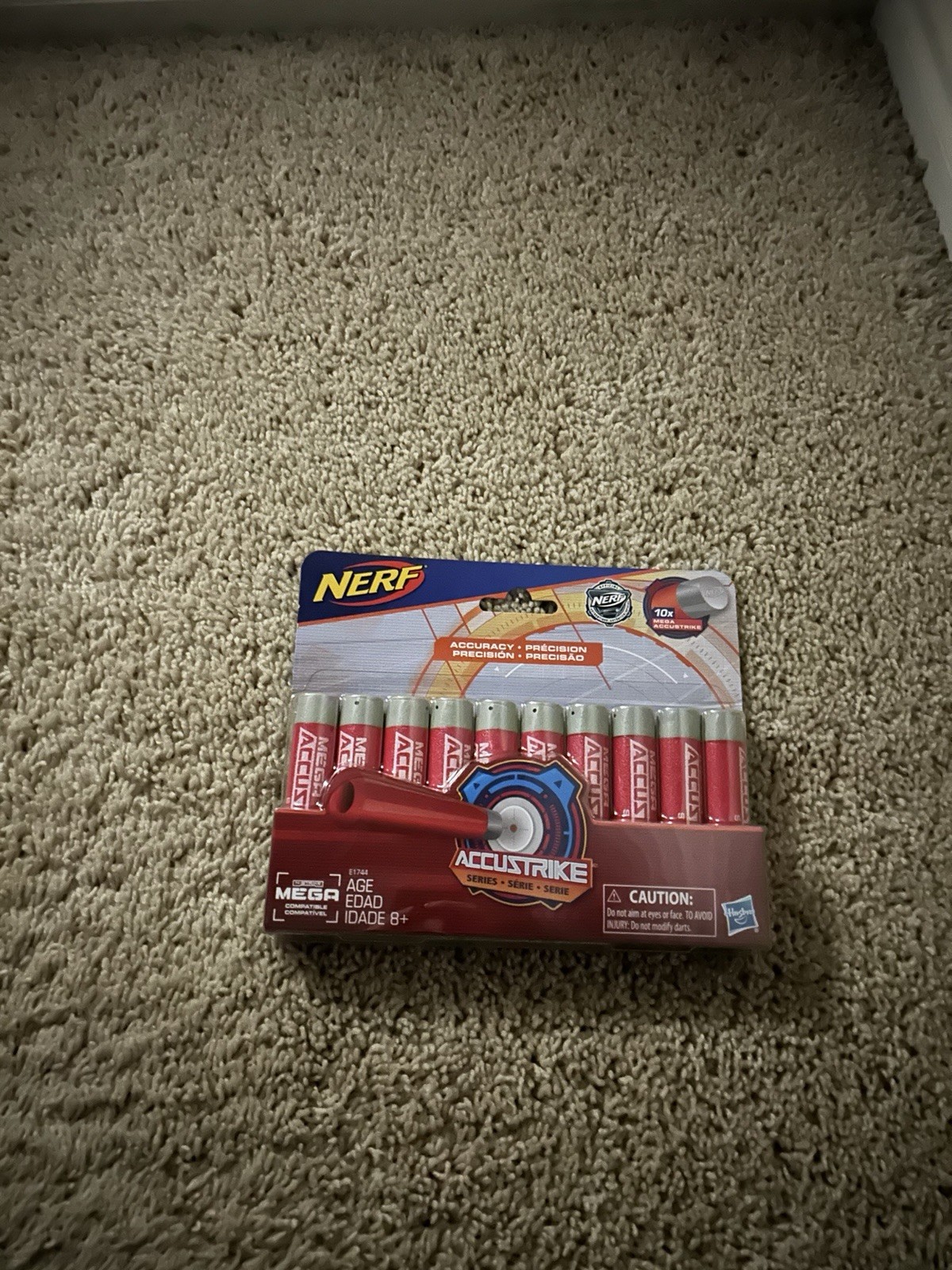 Hasbro Nerf Mega Darts  Accustrike Series, Refill Pack Of 10 Darts BRAND NEW