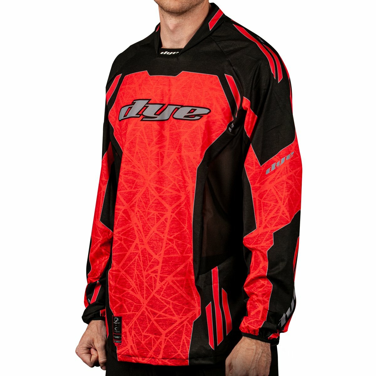 Dye Paintball UL-C Playing Jersey - Fire Red - Medium M