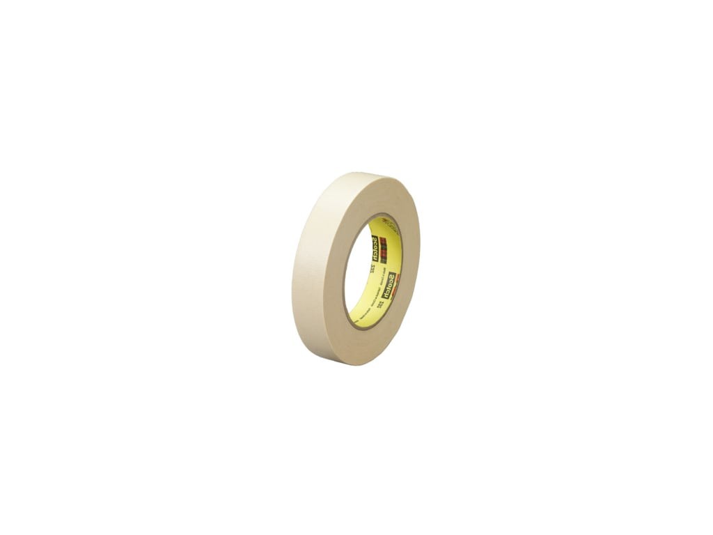3M 7100146007 - Masking Tape 232 Scotch 1 inch X 60 Yds High Performance