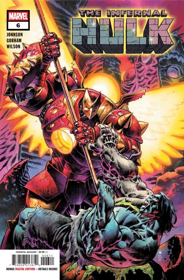 The Infernal Hulk #6 Marvel 2026 1st Print Cover A