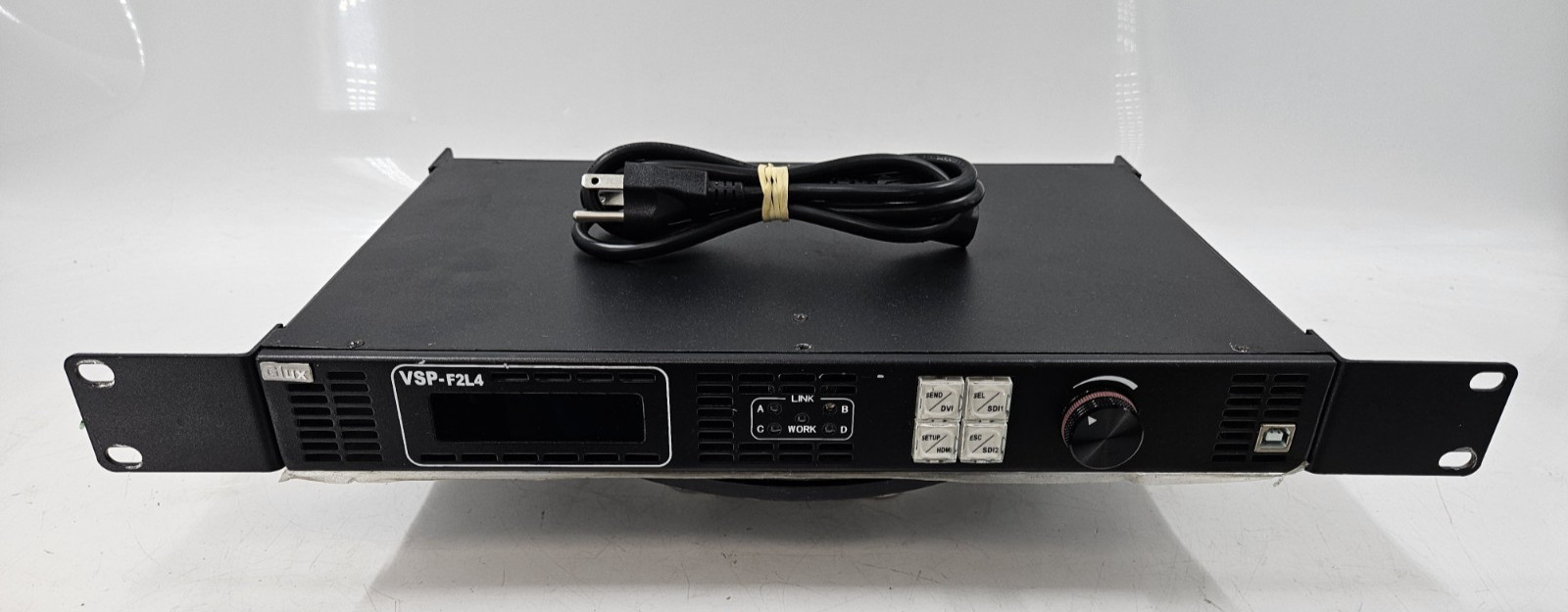 Glux VSP-F2L4 LED Controller Single Fiber Out *POWER Tested* AS-IS - GC-5914