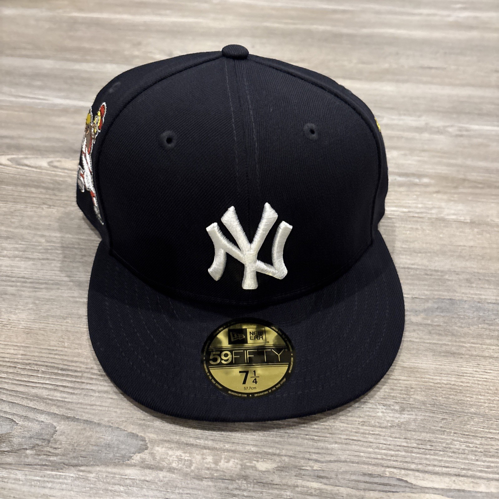 New York Yankees Fitted Size 7 1/4 Simpsons Homer at the Bat 'Wonderbat' 59Fifty
