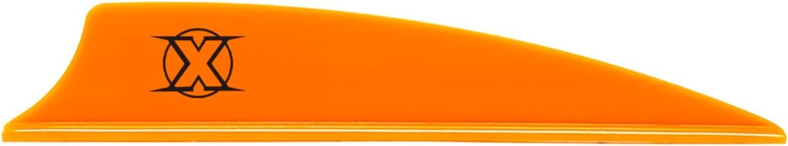 Lightweight Flexibility: 36 Orange 2.25" Vanes for Enhanced Archery Performance