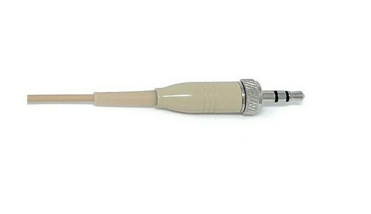 Double Earhook Headset Omnidirectional Microphone for Sennheiser Transmitters