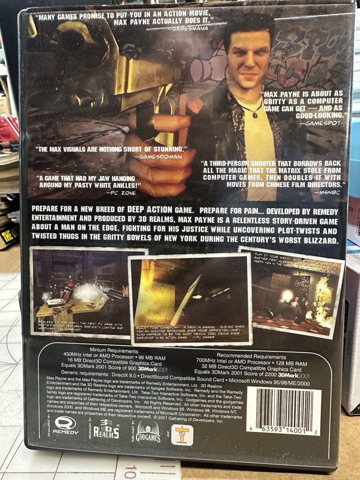 Max Payne (PC) Complete CIB