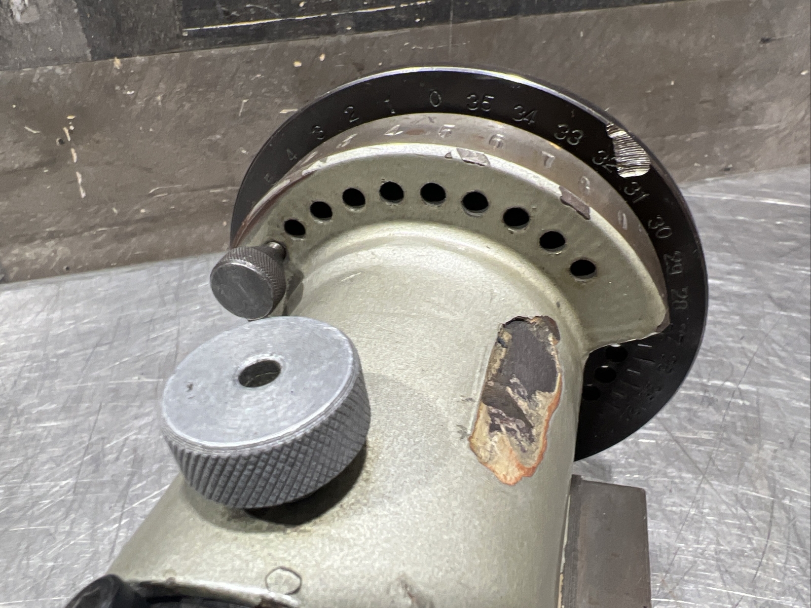 Vintage Machinist Tool. Collet Indexing Tool Fixture