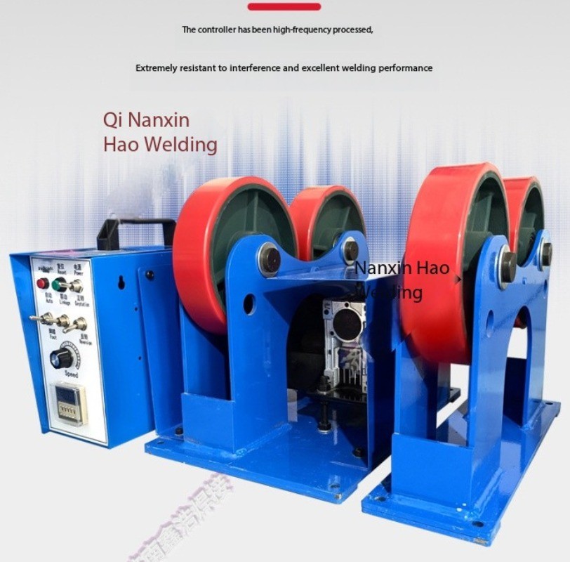 1-Ton Compact Welding Roller Stand Rotating Welding Equipment Roller Support