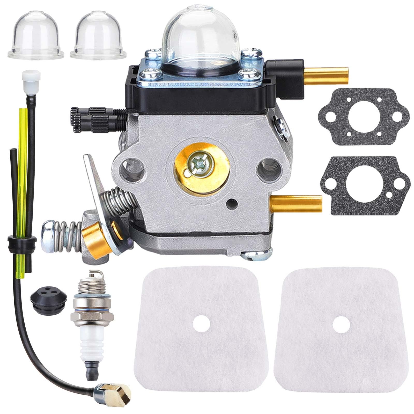 HOODELL C1U-K82 C1U-K54A Carburetor, for Mantis Tiller 7222 7222M 7225 7920,...