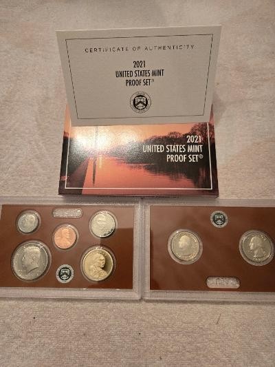2021 US Mint Proof Set w/OGP & COA