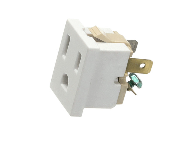 WC-14001 Wilbur Curtis Receptacle, Snap-In 125V 15A S Genuine OEM WCWC-14001