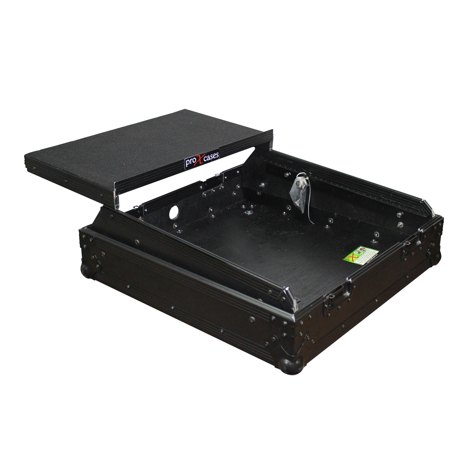 ProX XS-19MIXLTBL ATA 300 Heavy Duty 10U Slanted 19" Mixer Case+Laptop Shelf