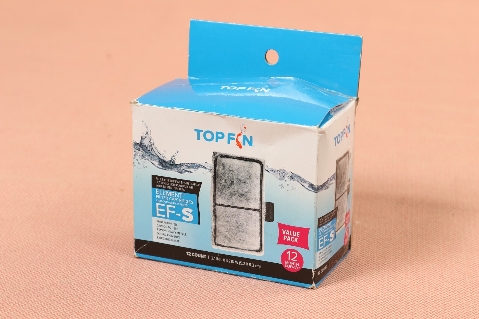 NEW TOP FIN EF-S Element Filter Cartridges # 12 VALUE PACK ~Size 2.1" x 3.7" BF5