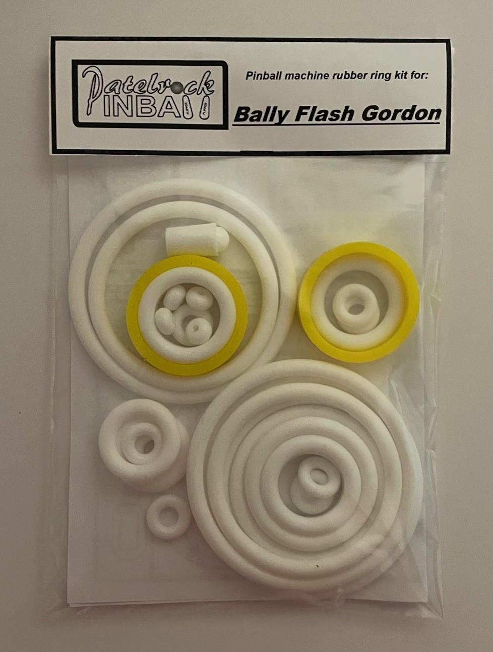 1981 Bally Flash Gordon Pinball Machine Rubber Ring Kit