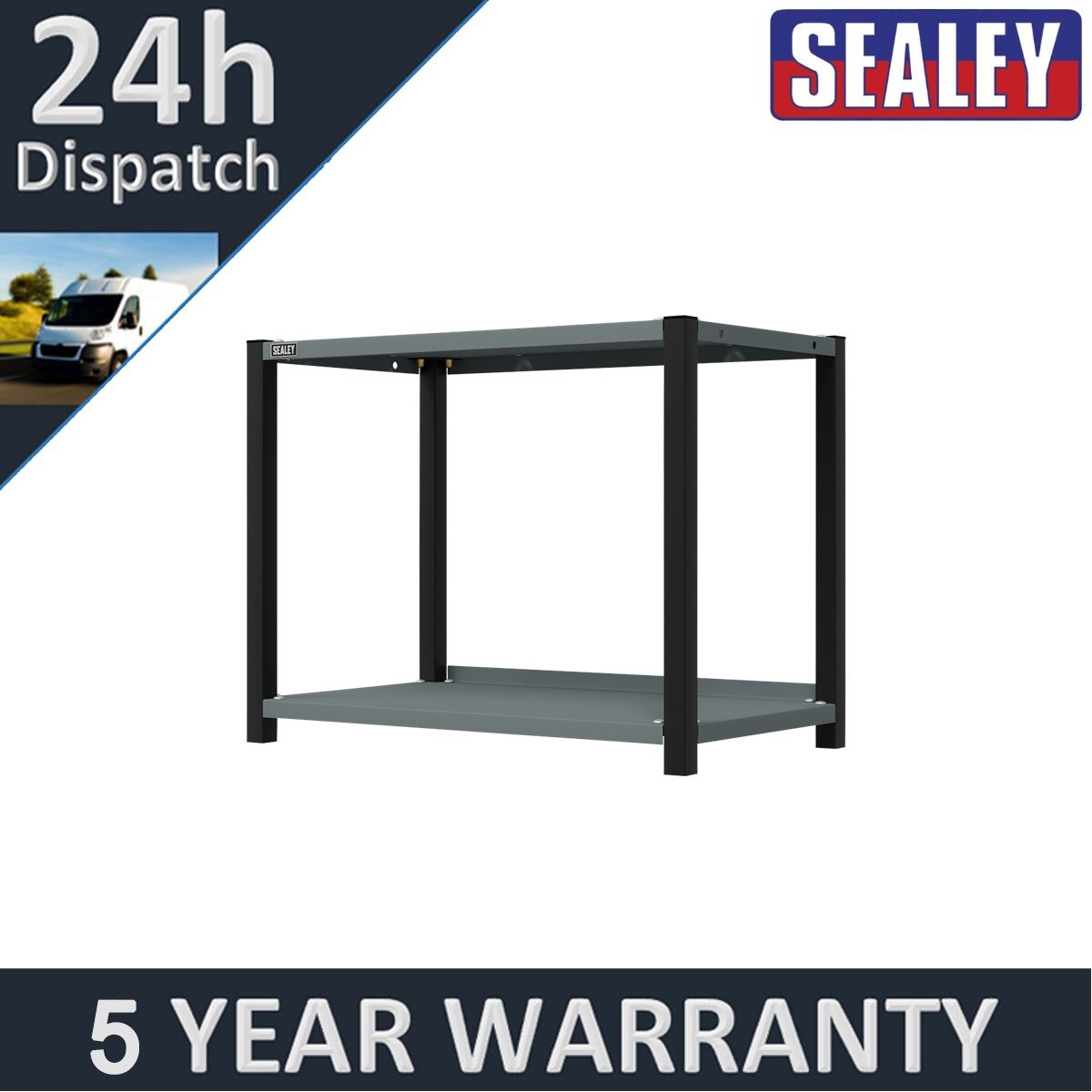 Sealey Modular Storage Top Unit 2 Shelves 580mm APMRT2